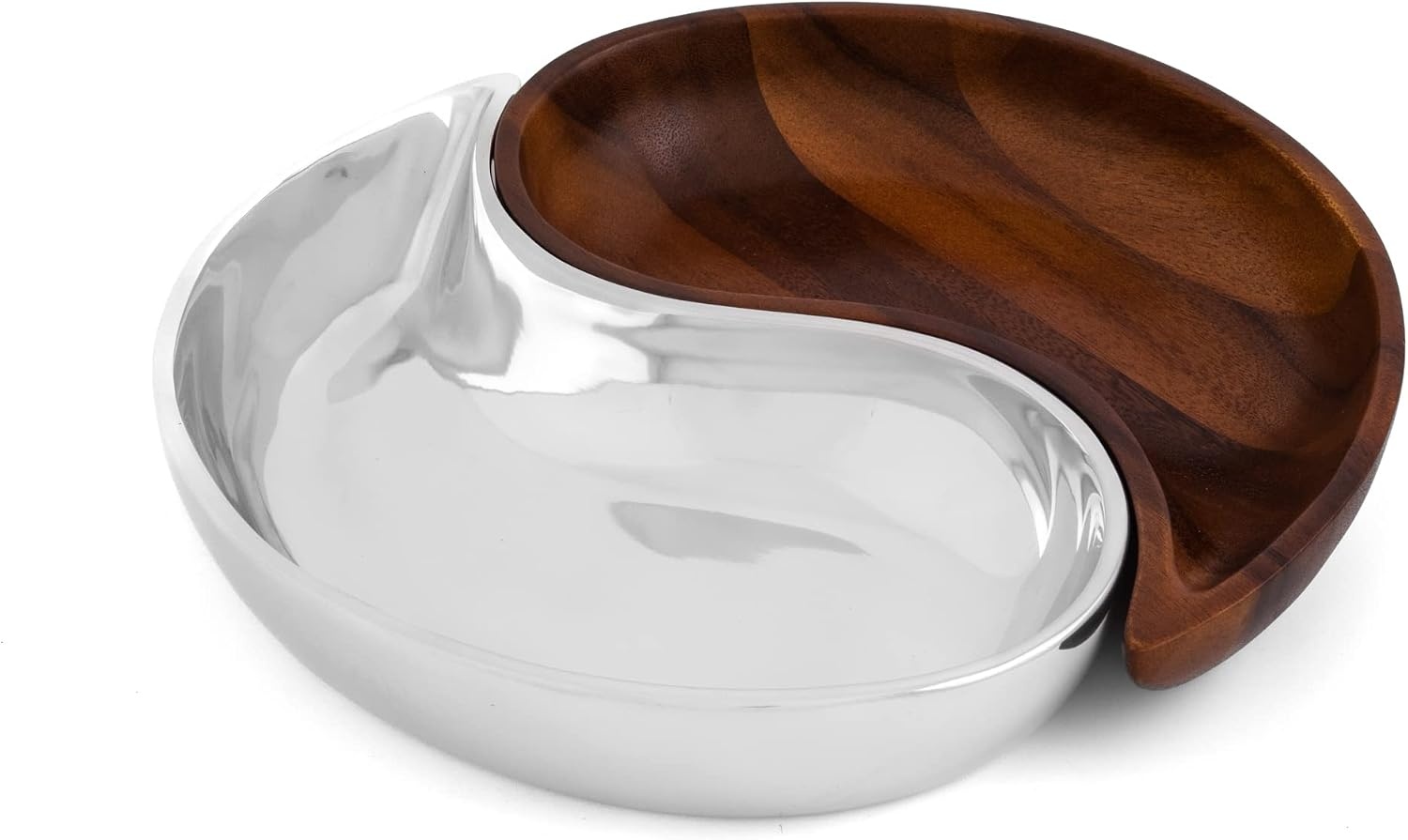 Nambé Divided Serving Dish